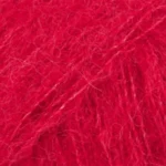 DROPS BRUSHED Alpaca Silk 07 rojo (Uni colour)