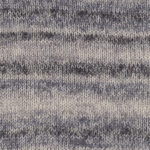 DROPS Fabel Long Print 602 Zorro plateado