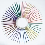 KnitPro ZING Agujas de Doble Punta 20 cm (2.00-8.00 mm)