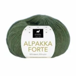 Du Store Alpakka Forte 727 Verde bosque moteado