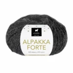 Du Store Alpakka Forte 710 Gris-negro moteado