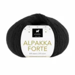 Du Store Alpakka Forte 733 Negro