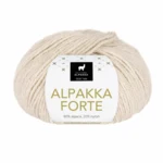 Du Store Alpakka Forte 701 Latte beige jaspeado