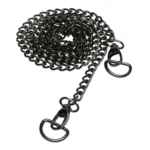 Go Handmade Correa para bolso Cadena metálica, 120 cm Gris