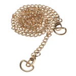 Go Handmade Correa para bolso Cadena metálica, 120 cm Oro