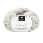 Du Store Alpakka Sterk 929 Tweed blanco