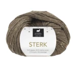Du Store Alpakka Sterk 933 Tweed marrón jaspeado