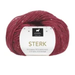 Du Store Alpakka Sterk 934 Tweed rojo intenso