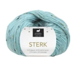 Du Store Alpakka Sterk 928 Tweed azul caribeño