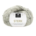 Du Store Alpakka Sterk 930 Tweed gris claro jaspeado