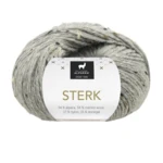 Du Store Alpakka Sterk 931 Tweed gris jaspeado