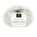 Du Store Alpakka Faerytale 814 Tweed blanco