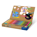 STAEDTLER Lápices de colores Buddy 3 en 1, 18 unidades