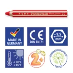 STAEDTLER Lápices de colores Buddy 3 en 1, 18 unidades – Picto1