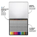 STAEDTLER Karat Lápices de Colores Acuarelables, 24 piezas – Imagen principal abierto