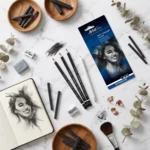 STAEDTLER Mars Lumograph Lápiz de grafito acuarelableo, 3 + 1 ud. – Imagen principal