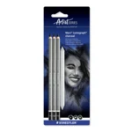 STAEDTLER Mars Lumograph Lápiz de grafito acuarelableo, 3 + 1 ud. – Imagen principal