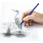 STAEDTLER Mars Lumograph Lápiz de grafito acuarelable, 3 + 1 ud. – Aplicación