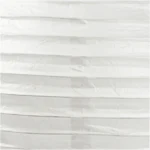 Lámpara de papel, 20 cm, 1 pieza Blanco