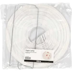 Lámpara de papel, 20 cm, 1 pieza Blanco