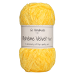 Go Handmade Bohème Velvet Fine 17615 Jirafa amarilla