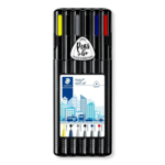STAEDTLER triplus Black Box Multi set, 6 piezas