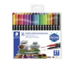 STAEDTLER Plumones permanentes dobles, 36 unidades – TB36
