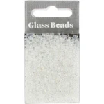 Rocallas, cuentas de vidrio 1,7 mm Blanco