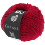 Lana Grossa Cool Wool 437 Rojo carmín