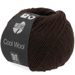 Lana Grossa Cool Wool 2113 Negro marrón