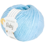 Lana Grossa Cool Wool Baby 321 Azul pastel