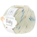 Lana Grossa Cool Wool Baby 364 Crema/Camello/Gris claro/Gris oscuro