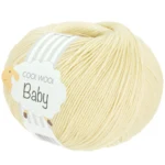 Lana Grossa Cool Wool Baby 347 Amarillo pálido