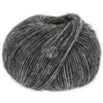 Lana Grossa Natural Alpaca Pelo 04 Gris oscuro jaspeado