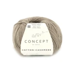 Katia Cotton Cashmere 91 Gris beige