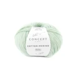 Katia Cotton-Merino 132 Verde blanquecina