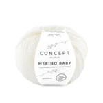 Katia Concept Merino Baby 001 Blanco