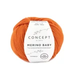 Katia Concept Merino Baby 049 Naranja