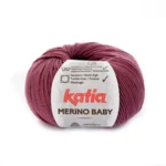 Katia Concept Merino Baby 078 Malva oscuro