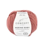 Katia Concept Merino Baby 087 Rosa salmón
