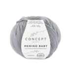 Katia Concept Merino Baby 070 Gris claro