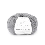 Katia Concept Merino Baby 161 Gris medio