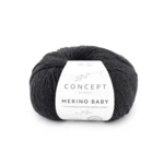 Katia Concept Merino Baby 162 Gris oscuro