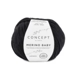 Katia Concept Merino Baby 002 Negro