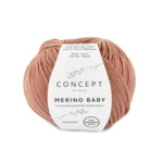 Katia Concept Merino Baby 098 Marrón tierra