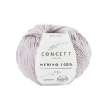 Katia Merino 100% 086 Gris claro perla