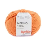 Katia Merino 100% 093 Naranja pastel