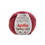 Katia Merino 100% 079 Rojo frambuesa