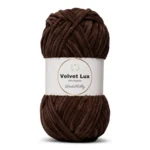 LindeHobby Velvet Lux 48 Marrón chocolate