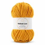 LindeHobby Velvet Lux 46 Amarillo mostaza